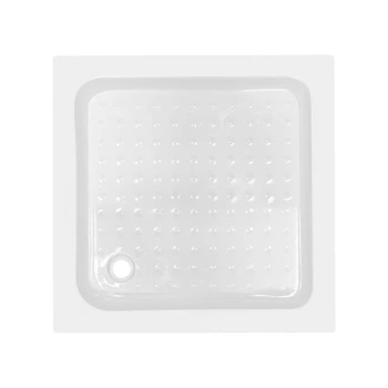 Душевой поддон Lidz KAPIELKA ST80x80х14 квадрат, низкий