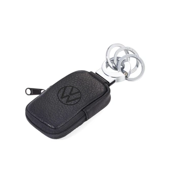 Брелок Troika Key-Click Valet зі шкіряним кошельком для монет