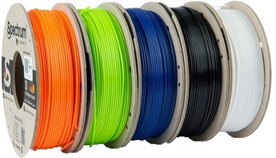 Пластик для 3D принтера Filament Spectrum 5PACKPET-G Premium1.75мм 1250 г Multicolored  (5903175655448)