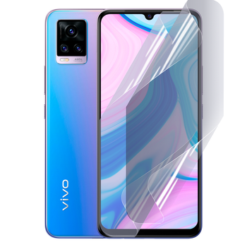 Плёнка гидрогелевая для VIVO V20 Pro глянцевая противоударная прозрачная