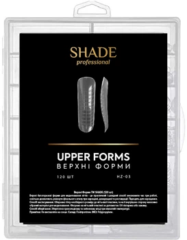 Верхні форми для нарощування Nail Upper Forms 03 Shade, 120 шт