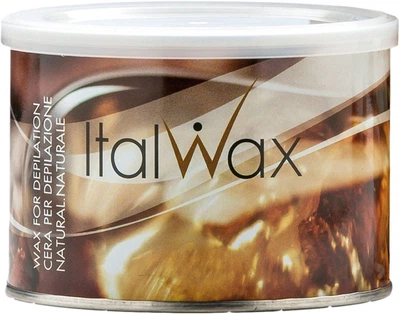 Віск для депіляції в банці теплий Натуральний ItalWax, 400 мл