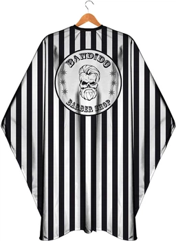 Пеньюар для перукаря Star Barber Cape Thick Strips Bandido