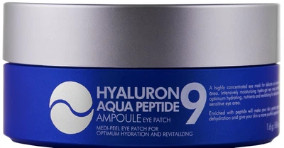 Патчі зволожувальні з пептидами Hyaluron Aqua Peptide 9 Ampoule Eye Patch Medi-Peel, 60 шт