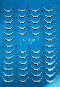 Слайдер-дизайн для нігтів Color and Foil 332 Slider
