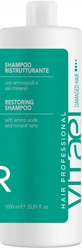 Шампунь відновлюючий для пошкодженого волосся VITAEL DAMAGED HAIR RESTORING SHAMPOO, 1000 мл