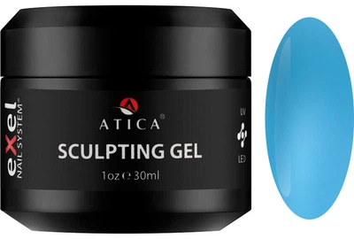 Моделюючий гель Sculpting Gel Pastel Blue Atica, 30 мл