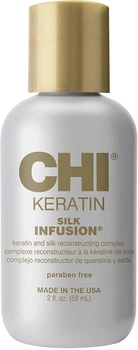 Рідкий шовк для волосся з кератином Keratin Silk CHI, 59 мл