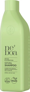 Натуральный шампунь Neboa Detox & Hydration для нормальных и жирных волос 300 мл (5901812127761)