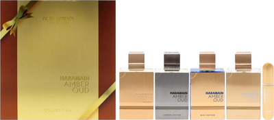 Zestaw unisex Al Haramain Amber Oud Collection Woda perfumowana 4 x 60 ml (6291100131822)