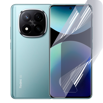 Антишпион приватная плёнка гидрогелевая для смартфона Xiaomi Redmi Note 14 Pro Plus противоударная прозрачная
