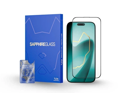 Защитное стекло iLera Sapphire Ultra+ Glass для iPhone 17 Pro Max + iLera линзы на камеру Black