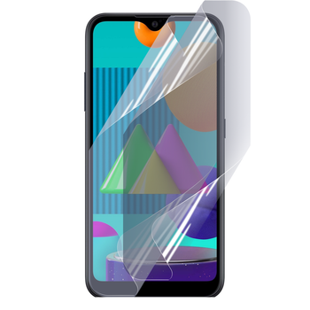 Антишпион приватная плёнка гидрогелевая для смартфона Samsung Galaxy M01s противоударная прозрачная