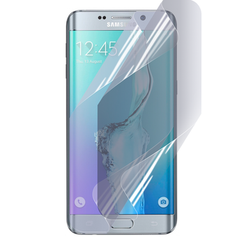 Плёнка гидрогелевая для Samsung Galaxy S6 Edge глянцевая противоударная прозрачная