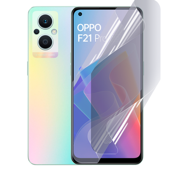 Антишпион приватная плёнка гидрогелевая для смартфона Oppo F21 Pro 5G противоударная прозрачная