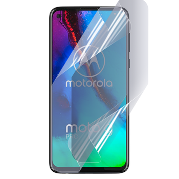 Антишпион приватная плёнка гидрогелевая для смартфона Motorola Moto G Pro противоударная прозрачная