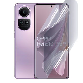 Антишпион приватная плёнка гидрогелевая для смартфона OPPO Reno 10 Pro 5G противоударная прозрачная