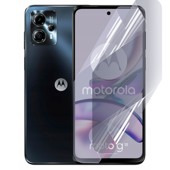 Антишпион приватная плёнка гидрогелевая для смартфона Motorola Moto G13 (PAWV0015) противоударная прозрачная