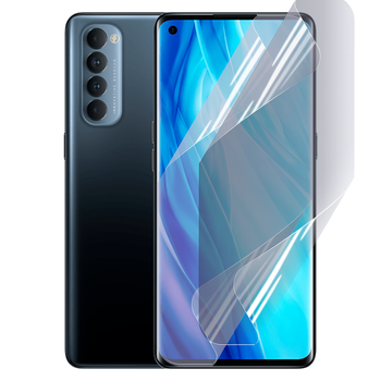 Плёнка гидрогелевая матовая для Oppo Reno 4 Pro 4G протиударная прозрачная