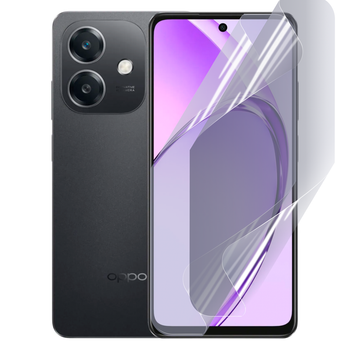 Плёнка гидрогелевая для Oppo A3 глянцевая противоударная прозрачная