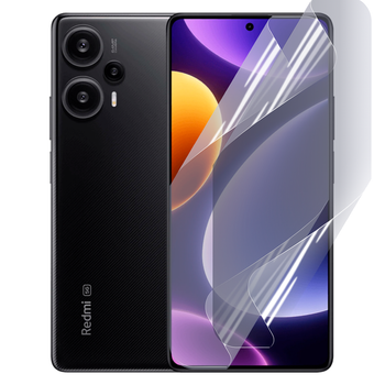 Плёнка гидрогелевая матовая для Xiaomi Redmi Note 12 Turbo протиударная прозрачная