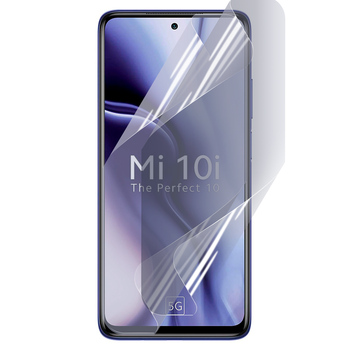 Антишпион приватная плёнка гидрогелевая для смартфона Xiaomi Mi 10i противоударная прозрачная