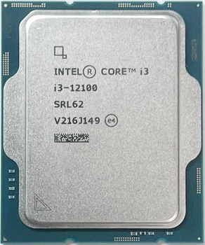 Процессор Intel Core i3 12100 (CM8071504651012) (Socket 1700, 8T, 4.3 ГГц, Tray) Б/у