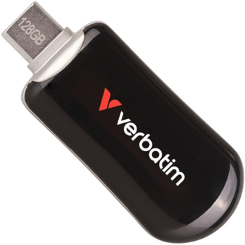 Pendrive Verbatim Plectra 128GB USB Type-C Czarny (23942302254)