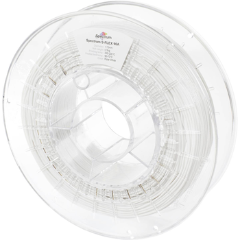Filament do drukarek 3D Filament Spectrum S-Flex 90A 1.75mm 500 g White (5903175651969)