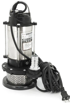 Занурювальний насос Voltronic 550W, 220V, до 2 м³/год, підйом до 13м, 25мм, нержавіюча сталь + перехідник (YT38234)
