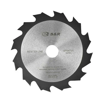 Пильный диск S&R Meister Sprinter 240012190 FZ/ATB 12 190*30*2,4 мм