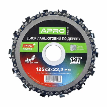 Диск цепной Apro 830640 14Т 125*22,2 мм
