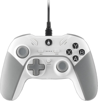 Kontroler przewodowy Spartan Gear Pelekys White (SGWPC01W)