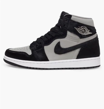 Кроссовки женские Jordan 1 Retro High Og Twist 2.0 Medium Grey (W) 44.5 Черный DZ2523-001