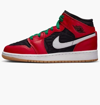Кроссовки женские Jordan 1 Mid Se (Gs) 40 Красный DQ8418-006