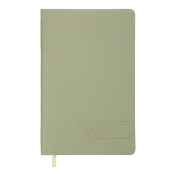 Еженедельник датирован 2026 Buromax Light Morandi A5 136 страниц оливковый (BM.2712-36)