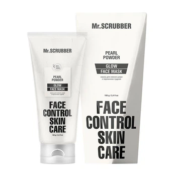 Маска для сеяния кожи с жемчужной пудрой Mr.SCRUBBER Glow Face Control 100 ml