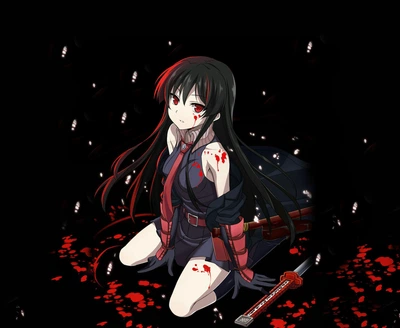 Килимок для мишки Akame Ga Kill розмір: 180x220