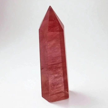 Кристалл из сердолика в форме башни (полированный, 7 см) 30753N