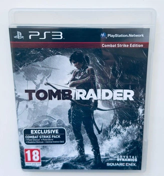 Диск для PlayStation 3 - Tomb Raider Combat Strike Edition, англійська версія, Б/В