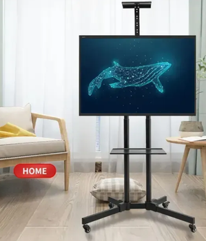 Крепление для ТВ TV CART 1500 32-70" Мобильная стойка на колесах, универсальная VESA до 600x400, нагрузка до 50 кг, поворотное и наклонное