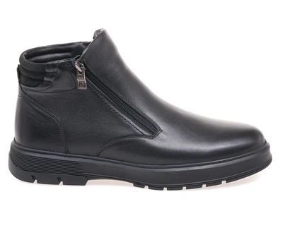 Черевики комфорт чоловічі IKOS 321-1S-OW/BLACK LEATHER 41 Чорний