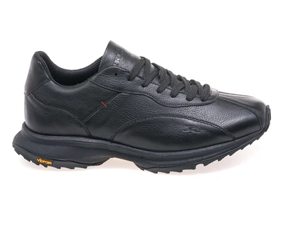 Кросівки чоловічі IKOS 6090-1M/BLACK LEATHER 44 Чорний