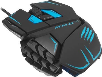 Мышь MADCATZ M.M.O. TE Gaming Mouse (MCB437140002/04/1) Black-Blue USB