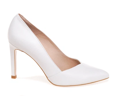 Туфлі човники жіночі Bravo Moda 1332/BEZ GWHITE 35 Білий