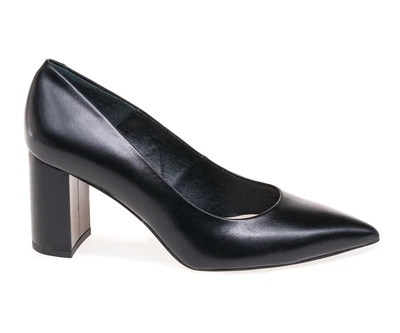 Туфлі човники жіночі Bravo Moda 0155/CZARNA SKORA 38 Чорний
