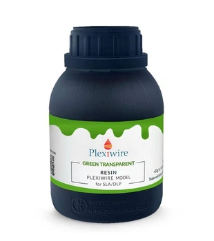 Фотополімерна смола Plexiwire resin basic 0.5кг Зелений (Прозорий)