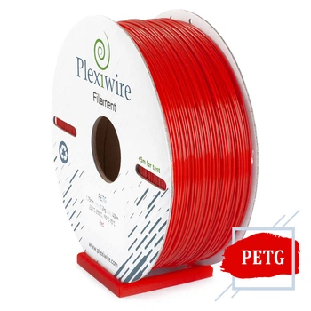 PETG / Петг пластик для 3D принтера Червоний 0.9 кг