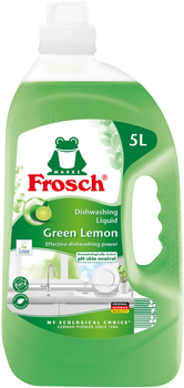 Płyn do mycia naczyń Frosch Zielona cytryna 5 L (4009175956156)