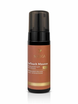 Мус автозагар Soika TanTouch Mousse Medium для тела и лица 150 мл
